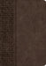 KJV Large Print Compact Reference Bible, Brown Leathertouch
