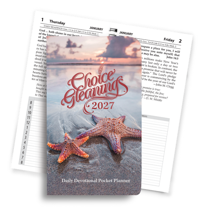 Choice Gleanings Pocket Planner 2027
