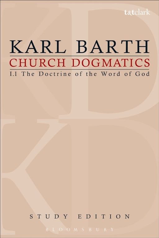 Church Dogmatics Study Edition 1