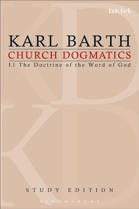 Church Dogmatics Study Edition 2
