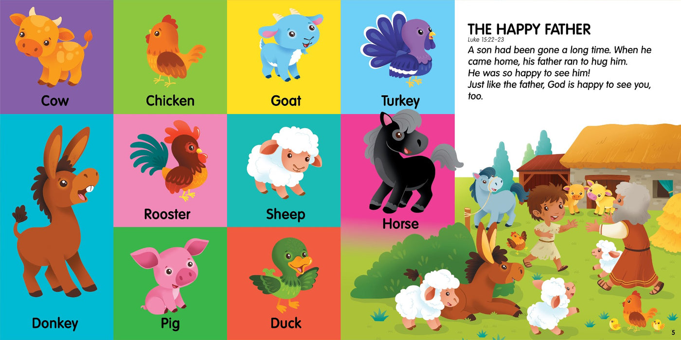 My First 100 Animals Bible     