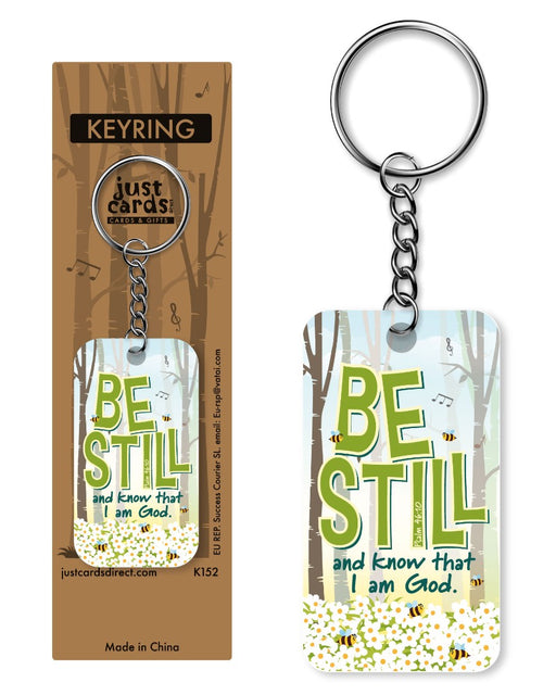 Be Still Keyring