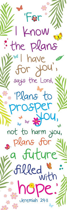 I Know The Plans Bookmark