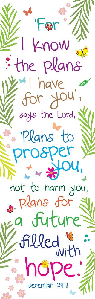 I Know The Plans Bookmark