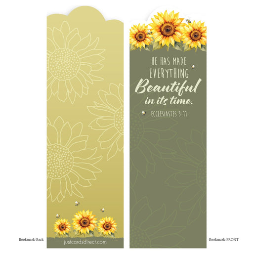 Sunflower Bookmark