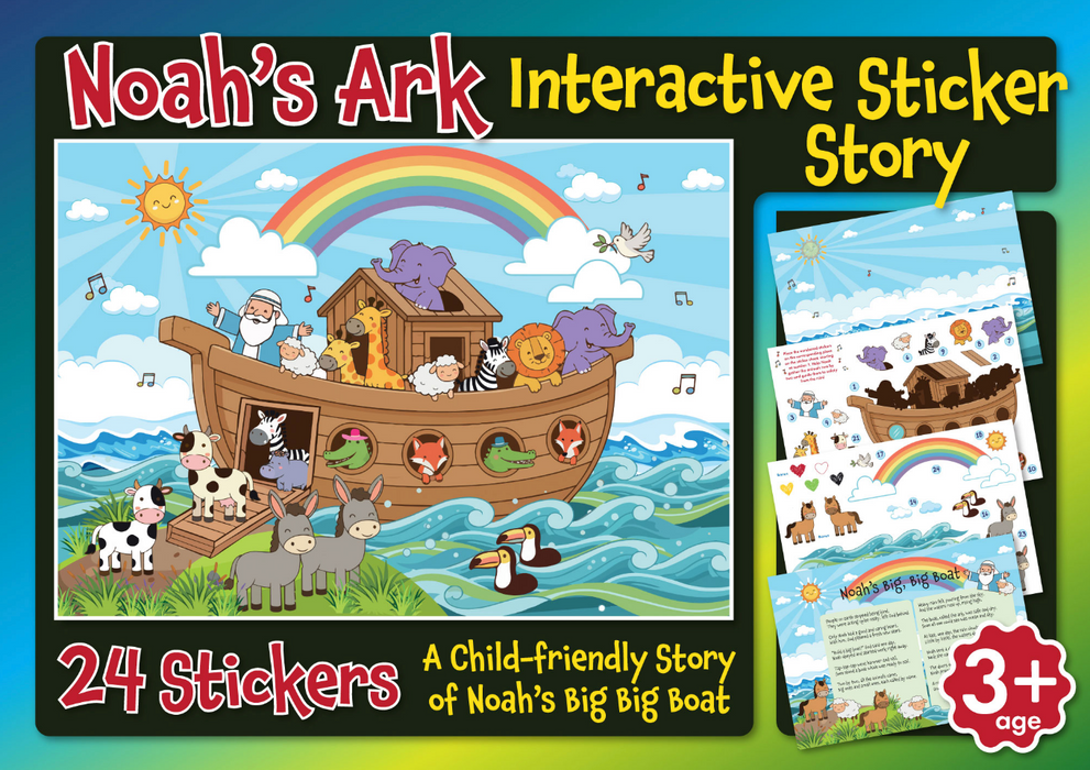 Noah’s Ark Activity Sticker Sheet