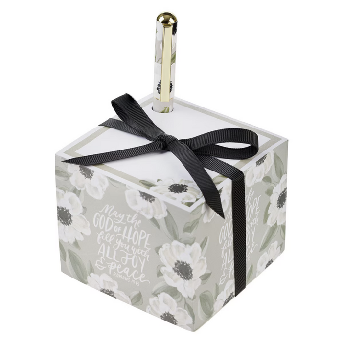 Note Block With Pen May The God Of Hope