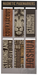 Strong And Courageous Magnetic Bookmark Set