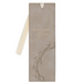 Amazing Grace Taupe Faux Leather Bookmark - Isaiah 53:5