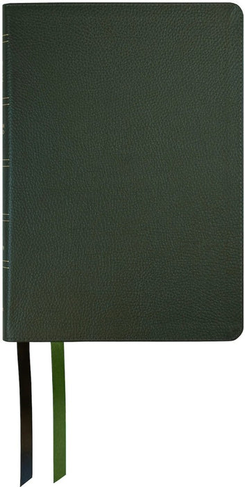 NASB 1995 Giant Print Reference Bible, Green Cowhide