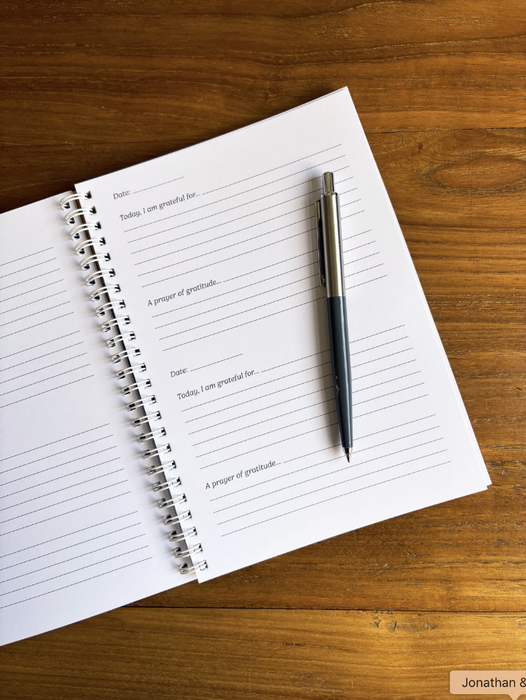 Rejoice And Be Glad - Gratitude Journal Lemons