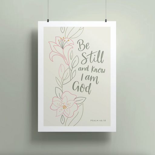 Be Still A5 Print