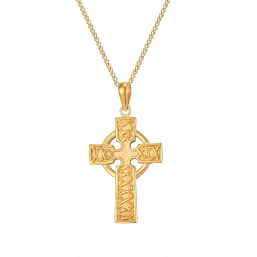 Antiqued Celtic Cross Pendant