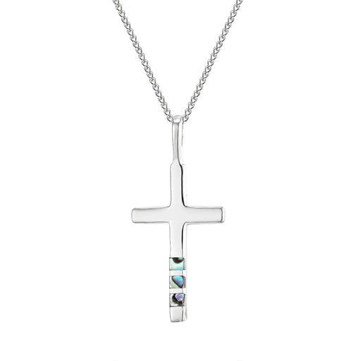 Cross Pendant Inlaid With Pauashell