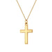 Cross Pendant With Beaded Edge