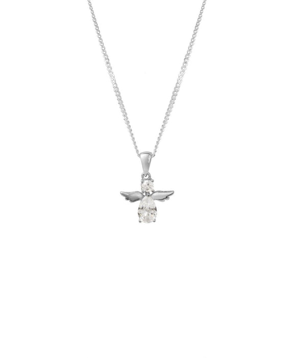 CZ Angel Pendant