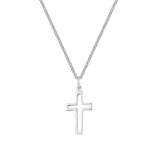 Open Cross Pendant