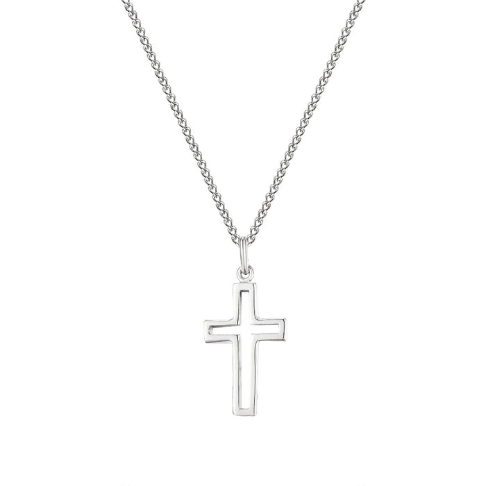 Open Cross Pendant