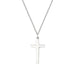 Small Plain Cross Pendant
