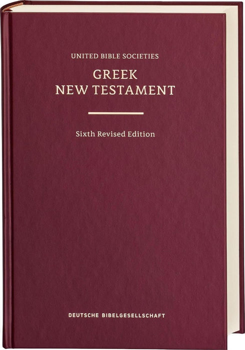 Greek New Testament (Ubs6), Large Print Edition