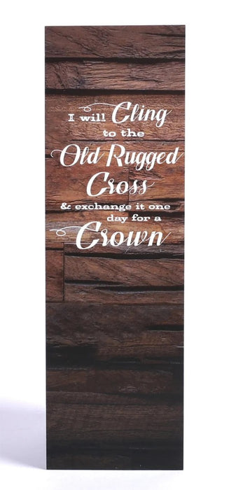 Old Rugged Cross  Bookmark - Pk25