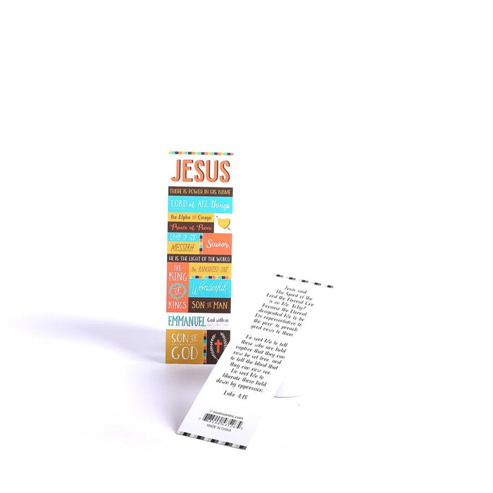 Names Of Jesus Bookmark – Pk25