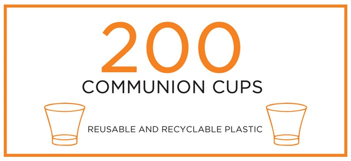 CLC Communion Cups - Pack of 200