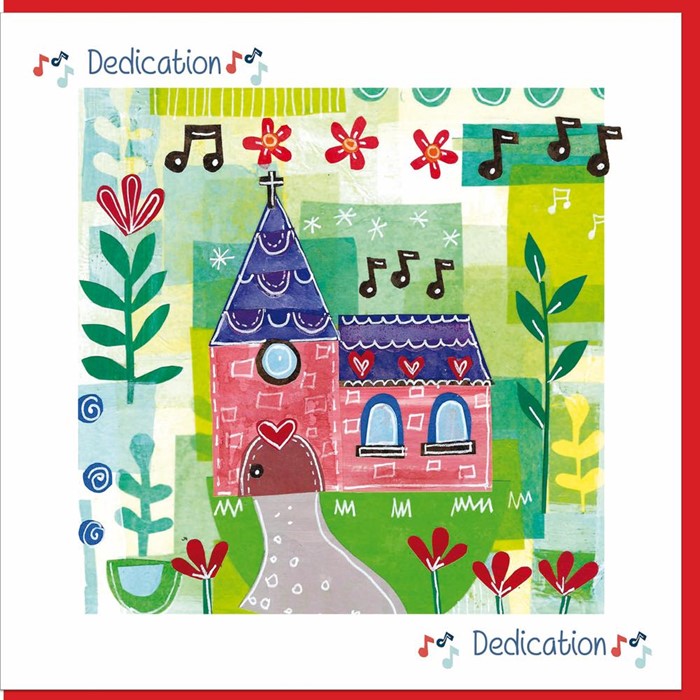 Dedication Song Greetings Card