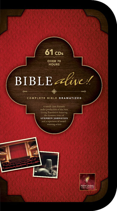 NLT Bible Alive! Audio CD