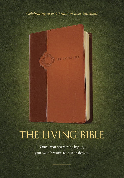 The Living Bible Tutone Brown/Tan