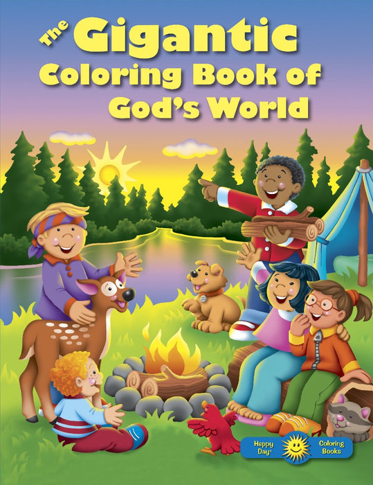 The Gigantic Coloring Book Of God's World