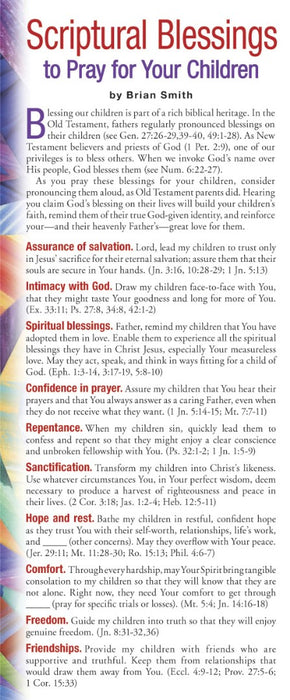 Scriptural Blessings to Pray for Your Children (pack of 50)