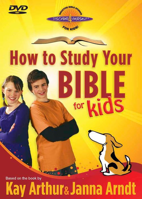 How to Study Your Bible for Kids DVD