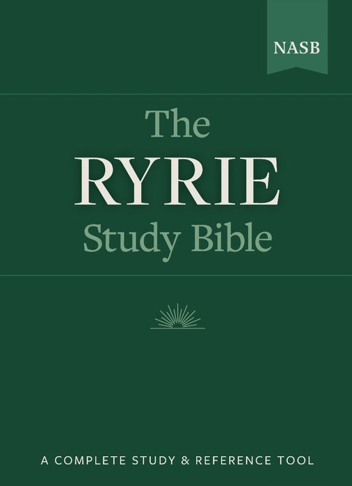 The NAS Ryrie Study Bible Hardback Red Letter Indexed