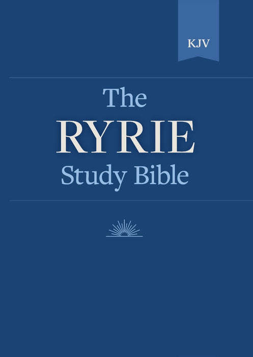 The KJV Ryrie Study Bible Genuine Leather Black Red Letter