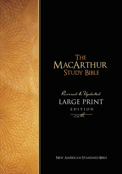 NASB Macarthur Study Bible Large Print