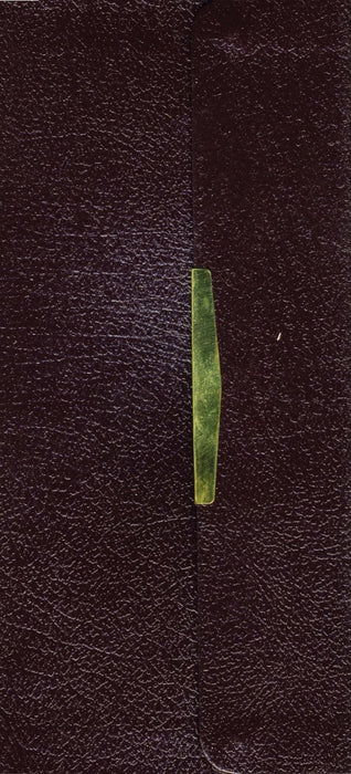 KJV Checkbook Bible, Burgundy