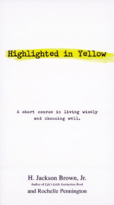 Highlighted in Yellow