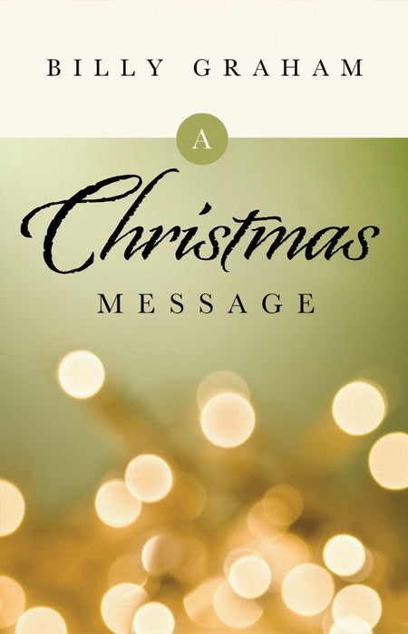 A Christmas Message (Pack Of 25)