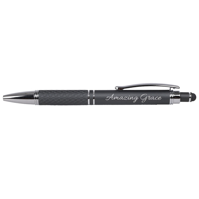 Gift Pen Diamond Touch Amazing Grace Charcoal