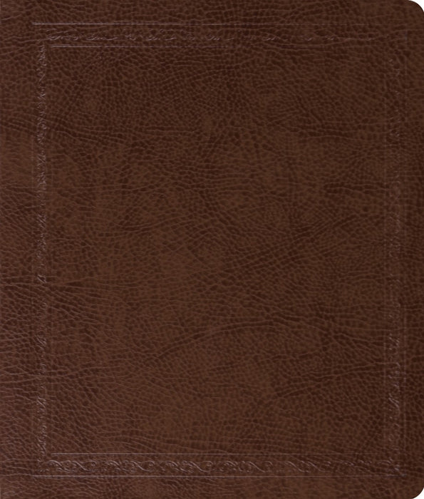 ESV Journaling Bible (Mocha, Threshold Design)