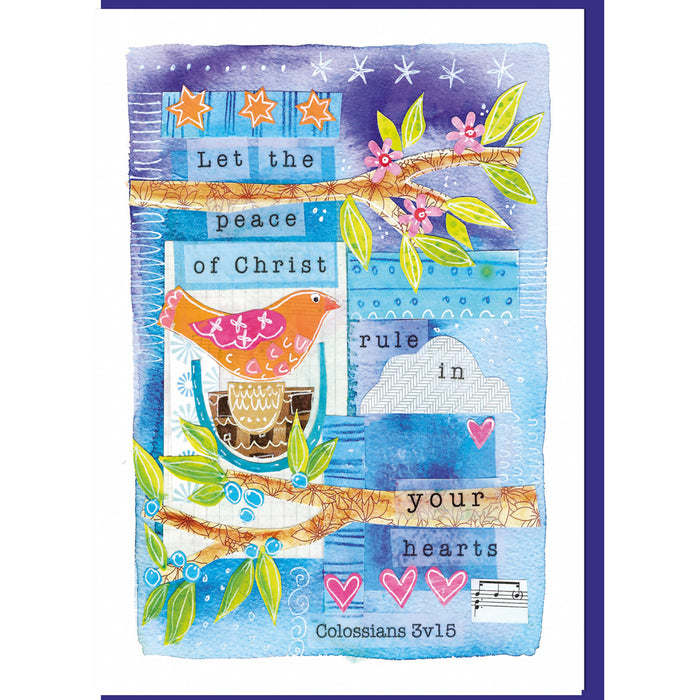 Let Peace Rule Greetings Card