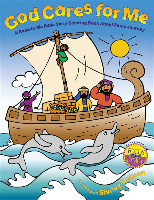 God Cares for Me Colouring Book