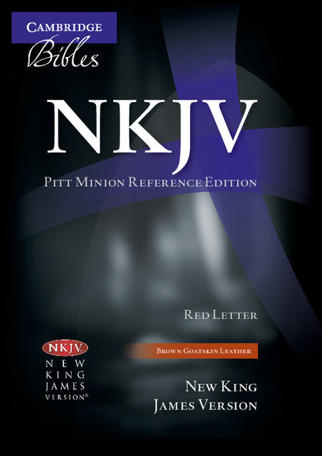 NKJV Pitt Minion Reference Edition, Brown Goatskin Leather