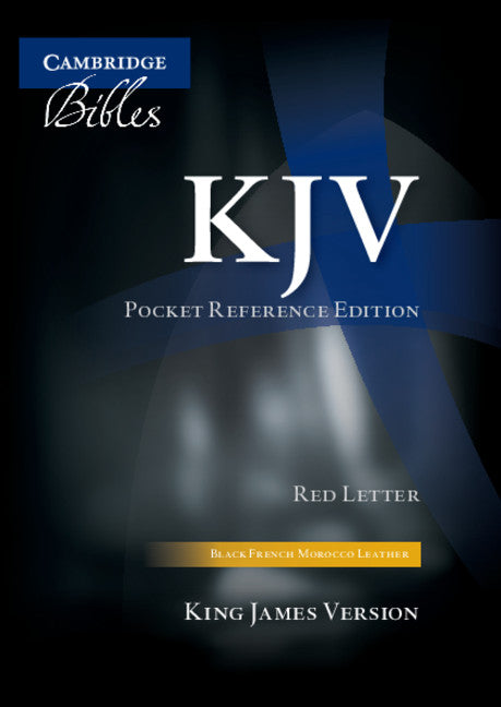 KJV Pocket Reference Edition, Black, Indexed