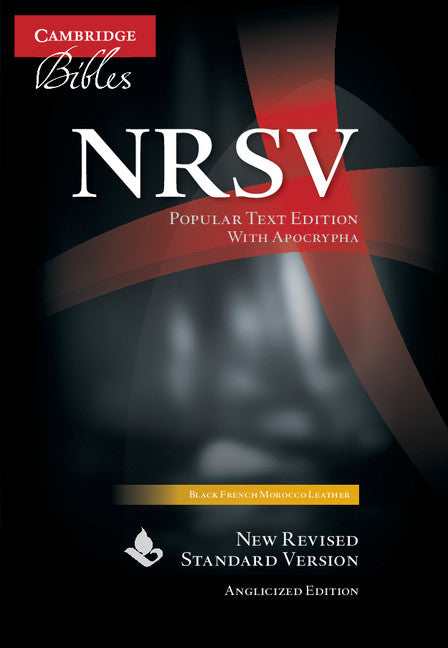 NRSV Popular Text with Apocrypha Moroccan Leather Black