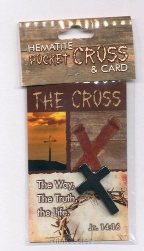 Hematite Cross — Aslan Christian Books