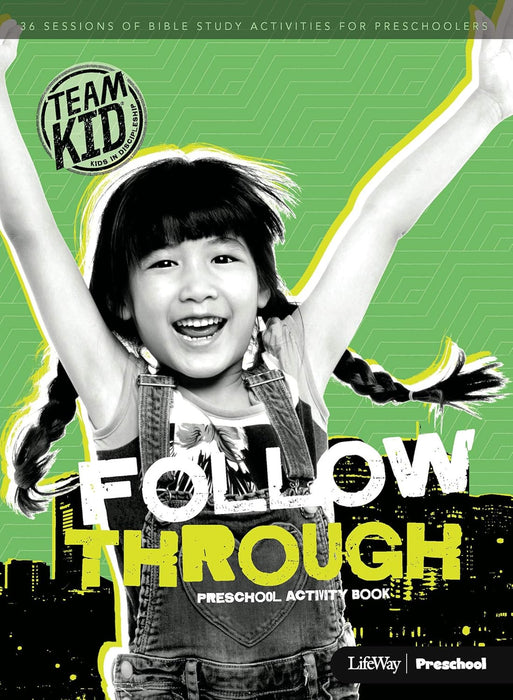 Preschool TeamKID: Follow Through Activity Book