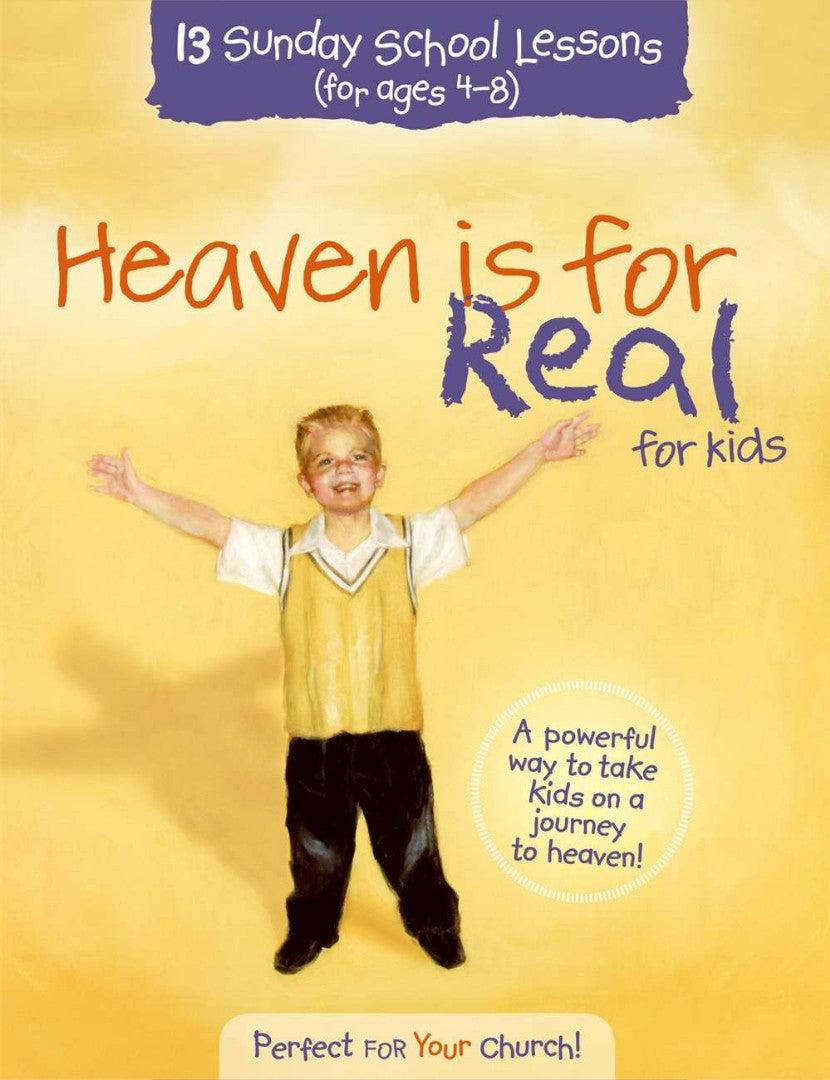 Heaven is For Real for Kids Sunday School Lessons — Aslan Christian Books