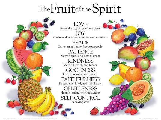 Fruit Of The Spirit Wall Chart